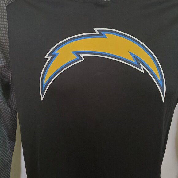 Los Angeles Chargers Pullover Hooded Shirt Boys Large 14 - 16 New Retail $30.00 - Picture 5 of 8